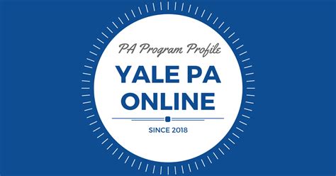 Yale online pa program. Things To Know About Yale online pa program. 